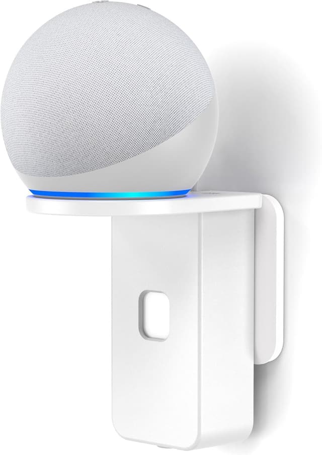 Detalle de Cozycase Plug Wall Mount for Pop/Dot & Google Nest/Home Mini (White)