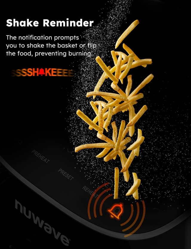 Detalle de Nuwave Brio Plus 8 Qt Air Fryer ⚡