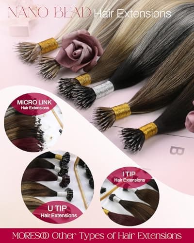 Thumbnail 7 de Moresoo Nano Ring Extensions 50 mèche ⚙