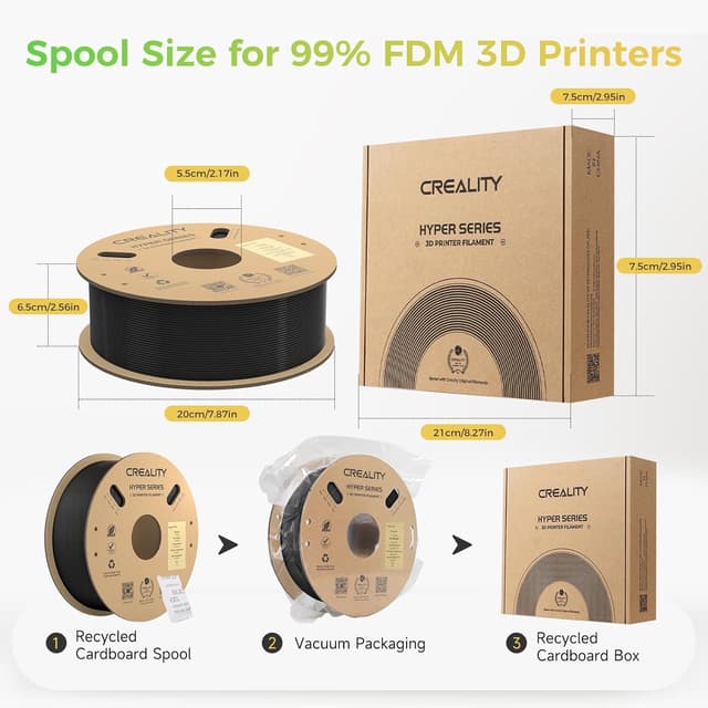Thumbnail 6 de Creality Hyper PLA Filament 1KG