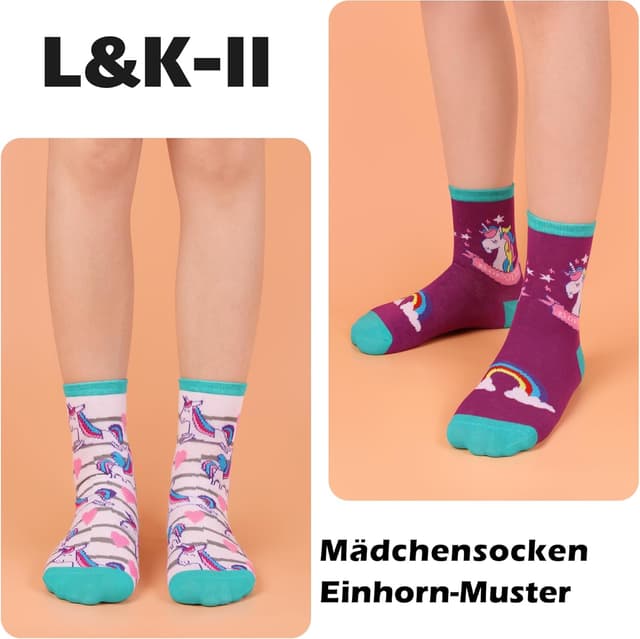 Detalle 2 de 10 chaussettes enfants multicolores