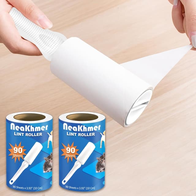 Thumbnail 6 de Fusselroller für Tierhaare (540 Blatt) – extra klebriger, tragbarer Entferner für Katzen- & Hundefell