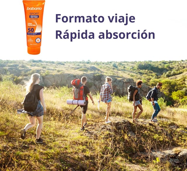Detalle 1 de Babaria Sport Crème solaire 75 ml
