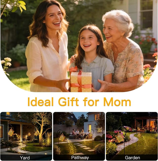 Thumbnail 6 de Ollny Solar Watering Can Lights 10 hrs