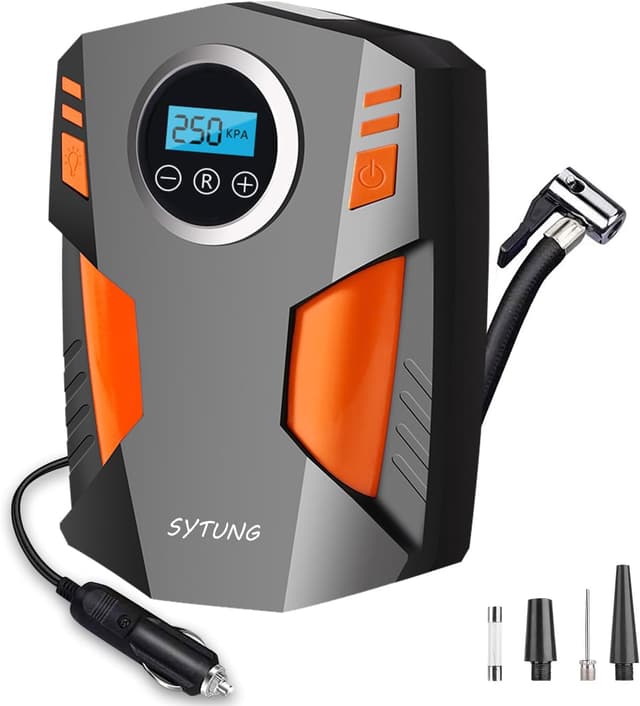 Detalle de SYTUNG Digital Tyre Inflator 12V ⛽