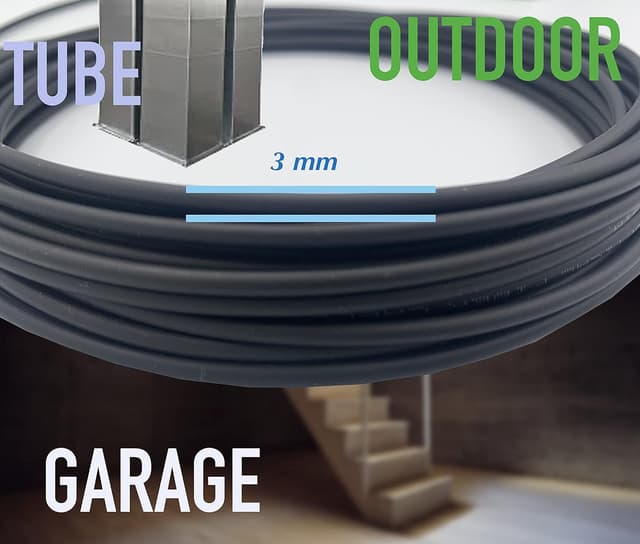 Thumbnail 3 de Elfcam® 15 m gepanzertes Glasfaserkabel LC/APC