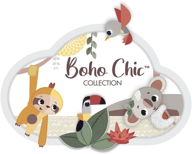 Detalle 2 de Tiny Love Luxe Developmental Gymini wooden baby play gym with music (0+ months) in boho chic style