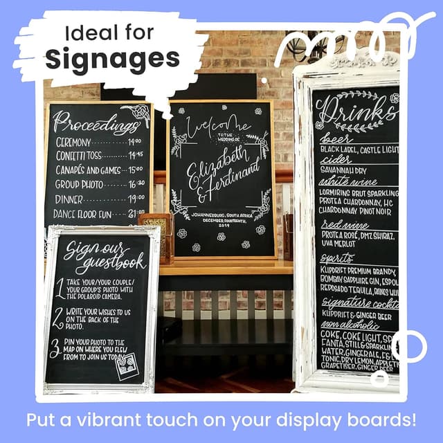 Thumbnail 6 de Chalkola Stylo Craie Blanc 6x