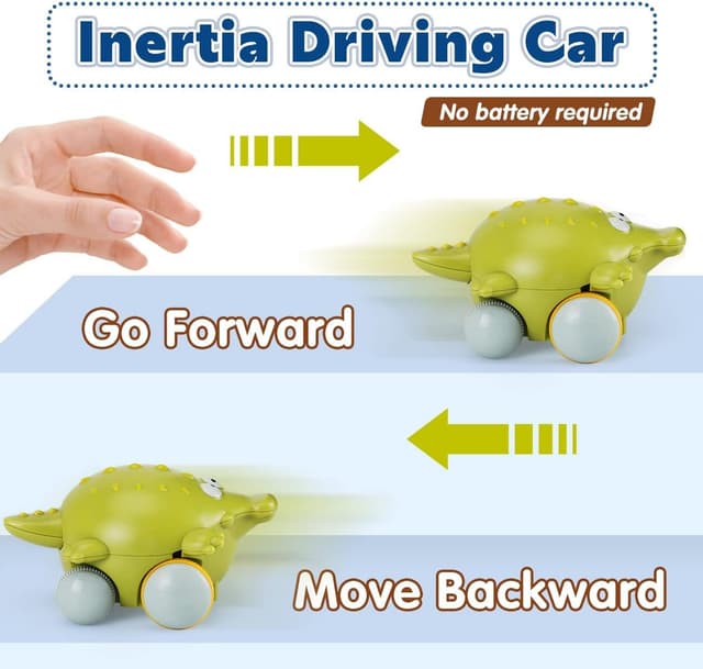 Detalle 1 de HahaGift Animal Car Toys 12-18 Months