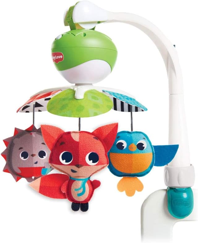 Detalle de Tiny Love 3-in-1 Take Along Baby Mobile for Cot (0+ Months) – Meadow Days