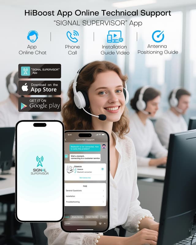 Thumbnail 4 de HiBoost Cell Phone Booster 2000 sq ft