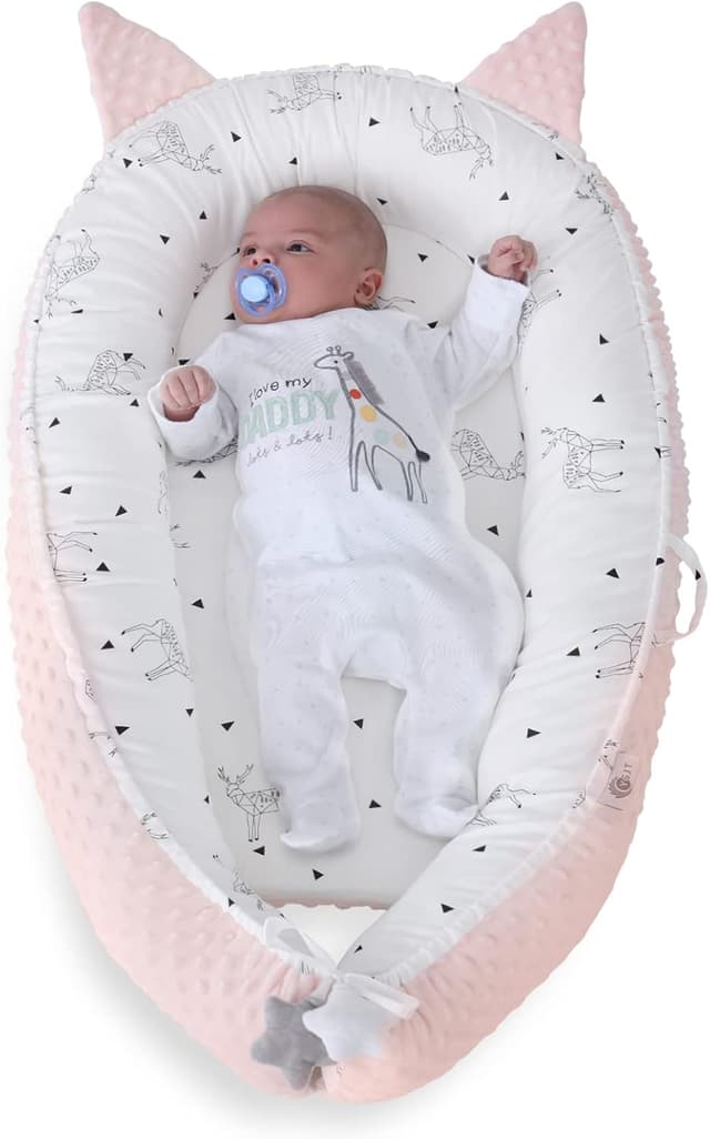 Detalle de YGJT Baby Nest Pod for Baby 0-12 months Breathable Cotton Cover