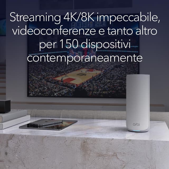 Detalle 1 de NETGEAR Orbi 870 WiFi 7 Mesh, fino a 600 m²
