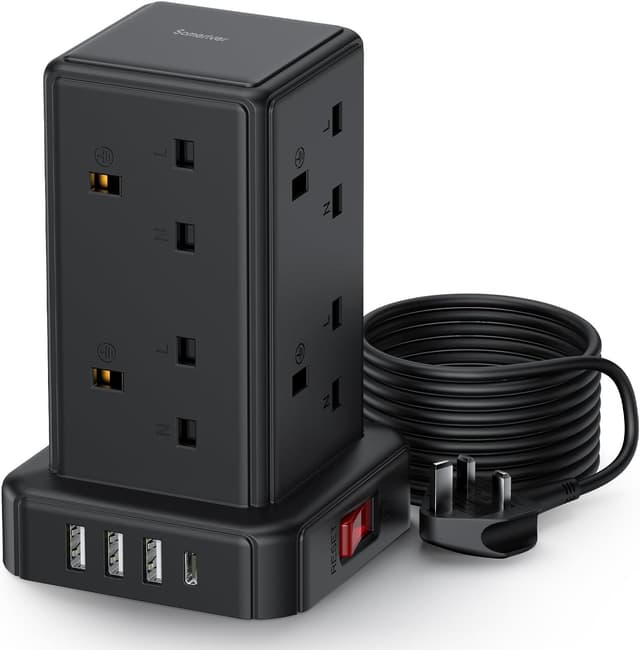 Detalle de Tower Extension lead 3M 3250W surge protector