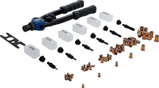 Detalle de BGS 408 Nietmutternzangen-Satz 68-tlg