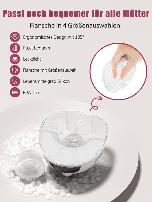 Thumbnail 4 de Lulia LU05 Tire-lait électrique 350 mmHg