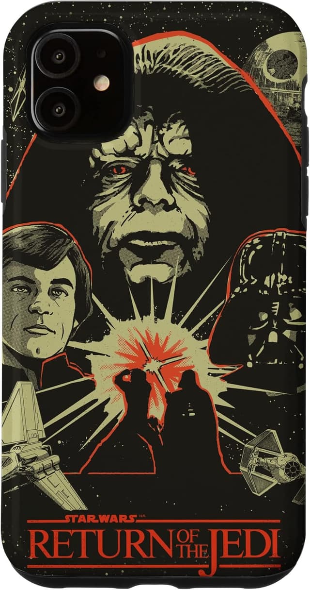 Detalle de Custodia Star Wars iPhone 11, 40° anniversario