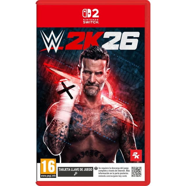 Detalle de WWE 2K26 Switch 2 – take2, lucha libre con más de 400 Superstars y modo 2K Showcase