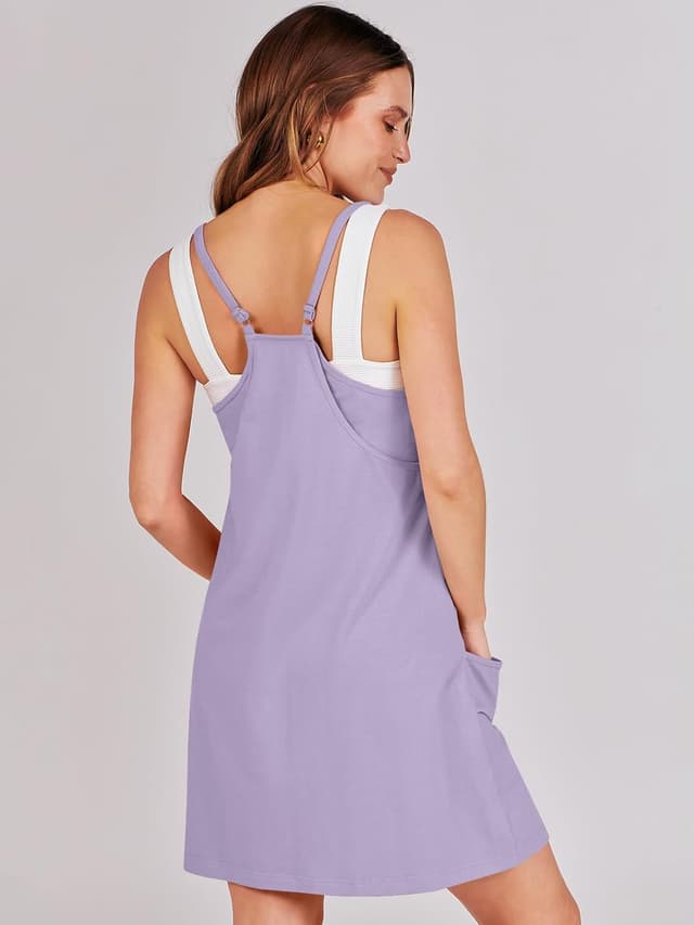 Thumbnail 4 de ANRABESS Women Athletic Dress with Built‑In Shorts 🎽