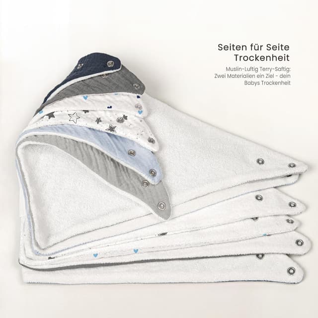 Thumbnail 3 de lulumoon Lätzchen Dreieckstuch 0–36 Monate