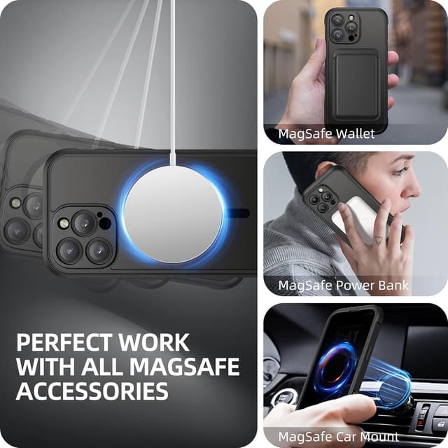 Thumbnail 6 de BERFY iPhone 16 Pro Max privacy case 6.9"