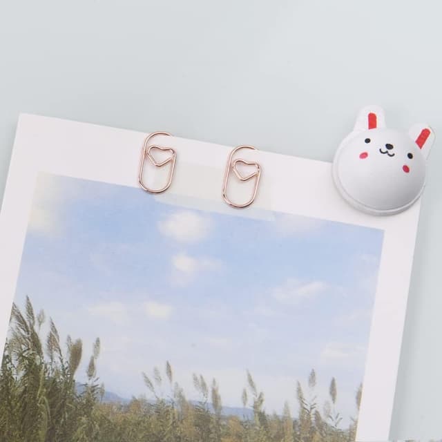 Detalle 2 de Vicloon Kleine Büroklammern 130 Stück 💼