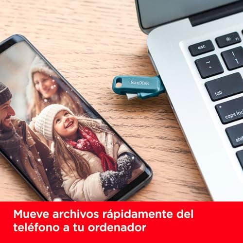 Detalle 1 de SanDisk Ultra Dual Drive Go 1 TB USB Type-C 🌟