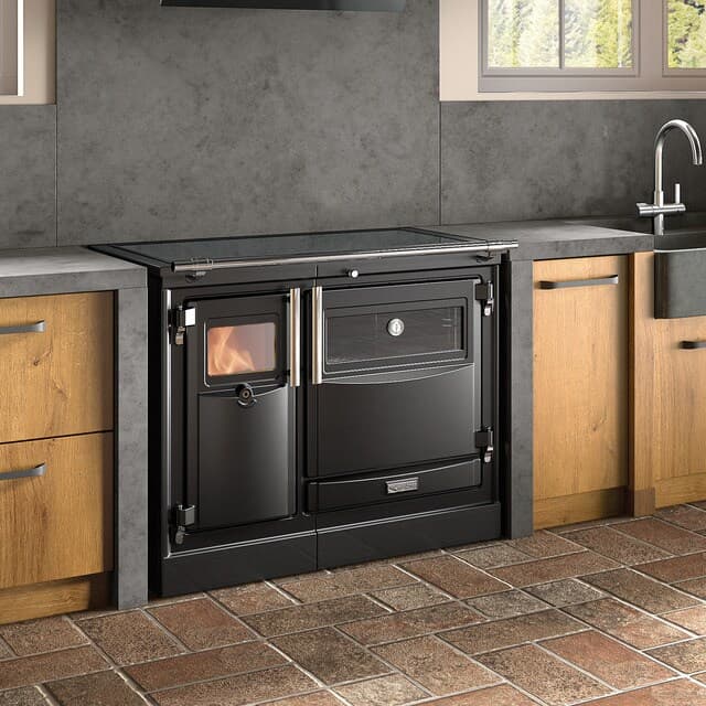 Detalle 2 de Hergom Pas 100 Vitro cocina de leña 8 kW