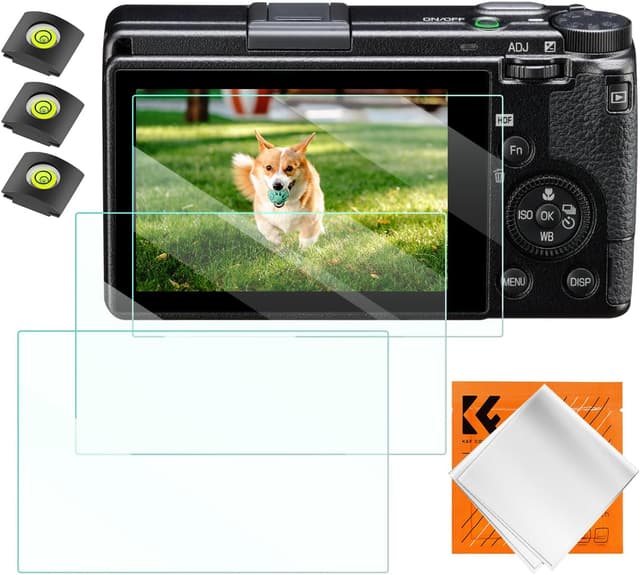 Imagen de K&F CONCEPT Protector pantalla Ricoh GR III 0,3 mm en OfertitasTOP