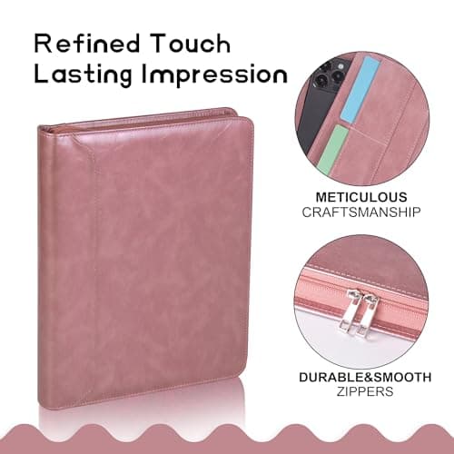 Thumbnail 6 de Leather 3-Ring Planner Binder đź“’