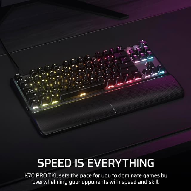 Thumbnail 1 de Corsair K70 PRO TKL 8000Hz Mechanical Keyboard ⌨