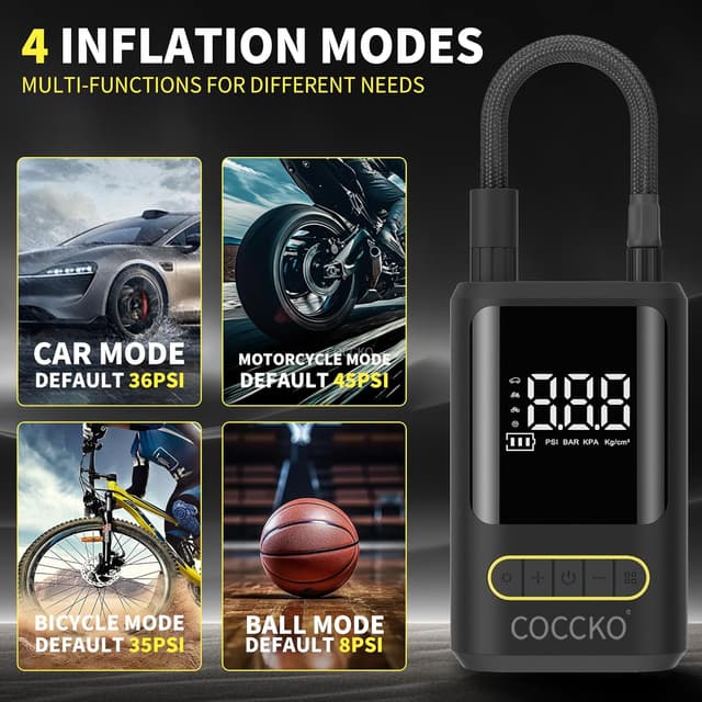 Thumbnail 1 de COCCKO Kompressor Auto 150 PSI Akku Mini