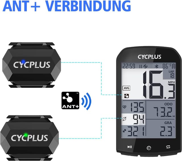 Detalle de CYCPLUS Fahrrad Trittfrequenzsensor 9,2 g