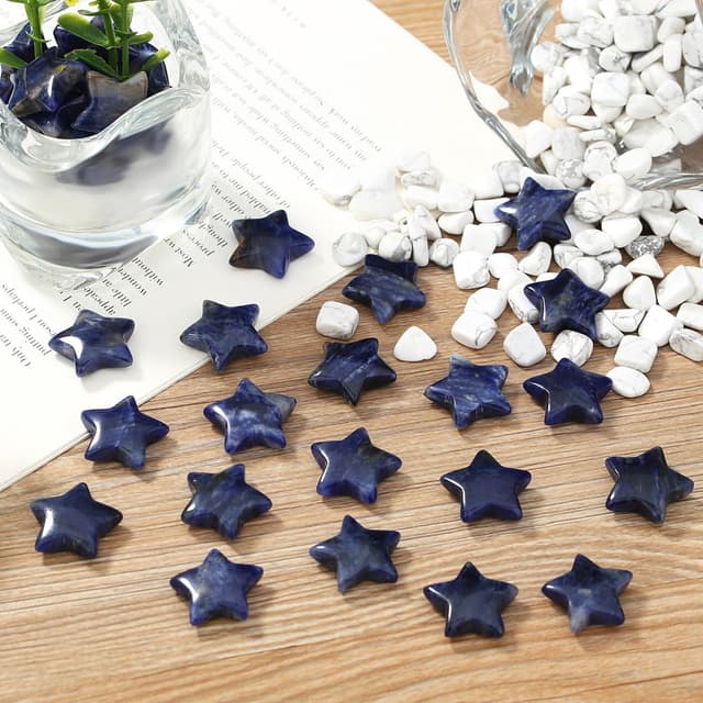 Thumbnail 2 de XIANNVXI Blue Sodalite Stars Set