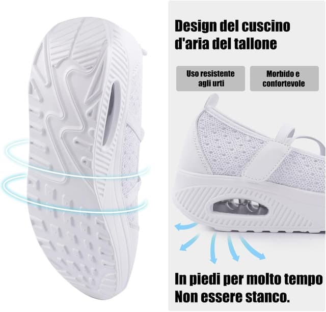 Thumbnail 2 de Git-up Sneakers infermiere in mesh