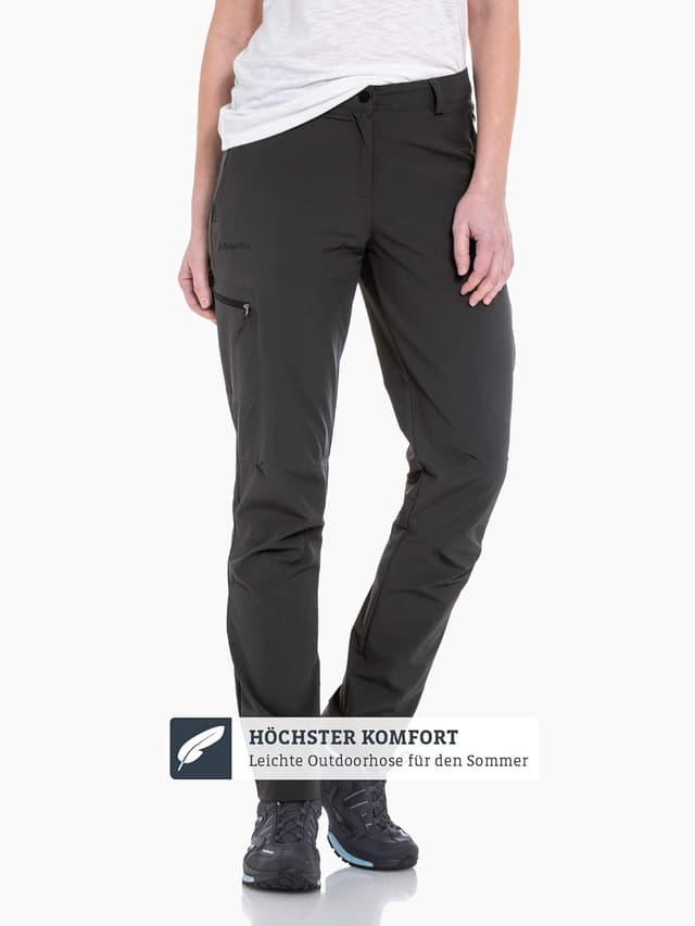 Detalle 2 de Schöffel Ascona Damen Wanderhose 4-Wege-Stretch