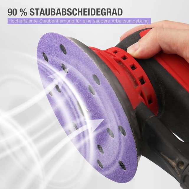 Thumbnail 5 de 50 Stück Schleifpapier 150 mm Keramik 600 Körnung