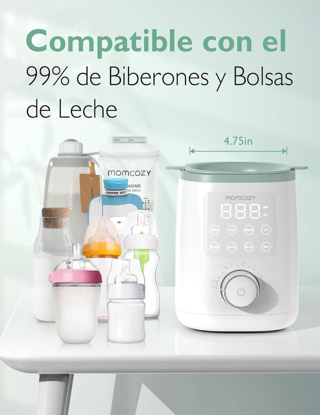Thumbnail 5 de Momcozy Nutri Calentador de Biberones 9‑en‑1 📷
