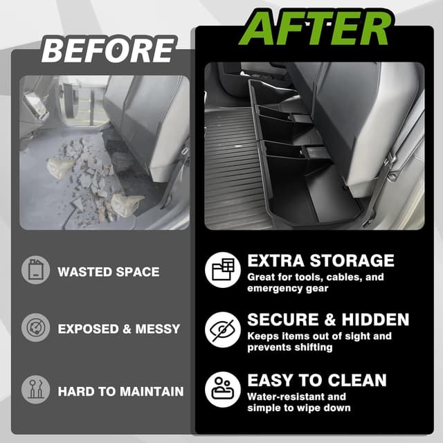 Thumbnail 6 de Under Seat Storage Box for Tesla Cybertruck