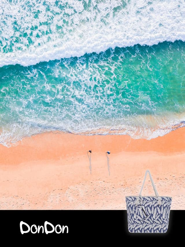 Thumbnail 5 de DonDon Borsa da spiaggia grande 58x38x18 cm