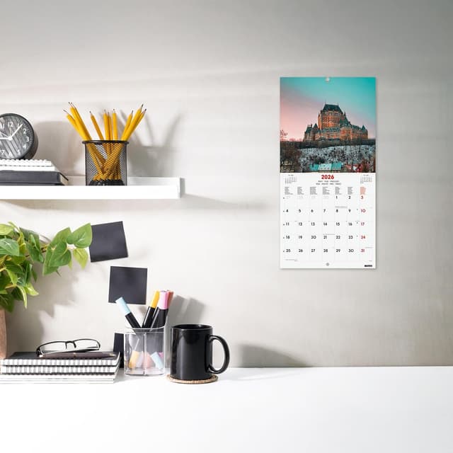 Detalle 2 de Finocam Calendario da parete 2026 18x18 📅