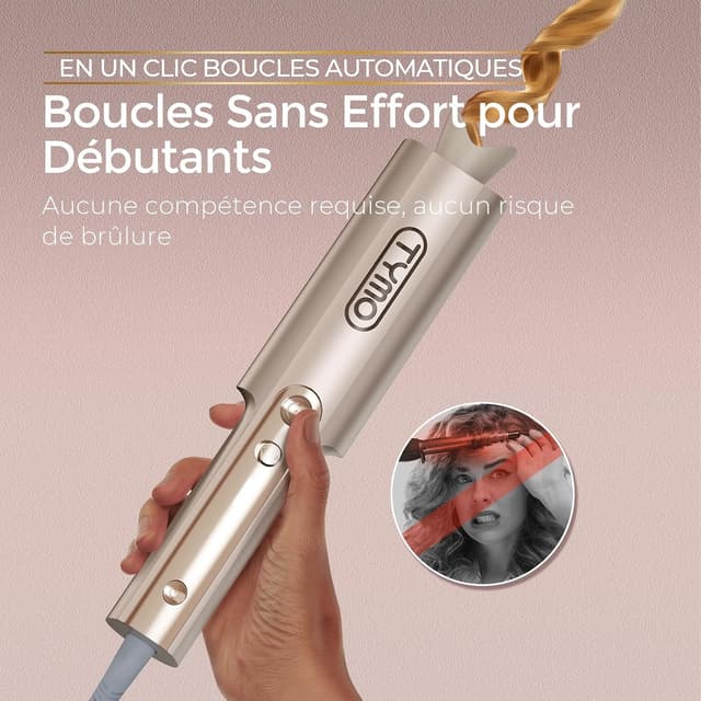 Detalle 2 de TYMO Curlpro Plus boucleur automatique 25 mm 💇♀