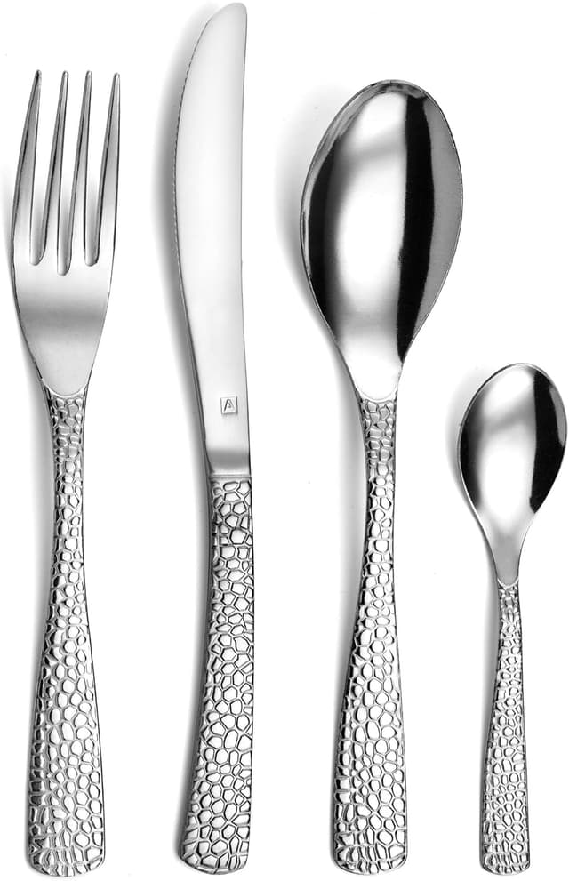 Detalle 2 de Amefa Tam Tam Set 24 Cubiertos Inox 25cm 🍽