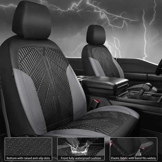 Thumbnail 6 de CAR PASS Neoprene Front Seat Covers Waterproof