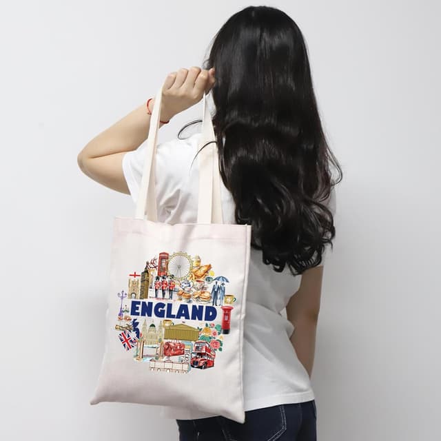 Thumbnail 6 de England Tote Bag United Kingdom Gift (England Tote) – durable polyester travel bag