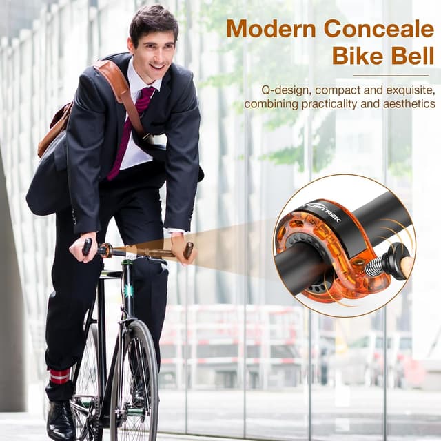 Detalle de Toptrek 110dB Bike Bell, 2025