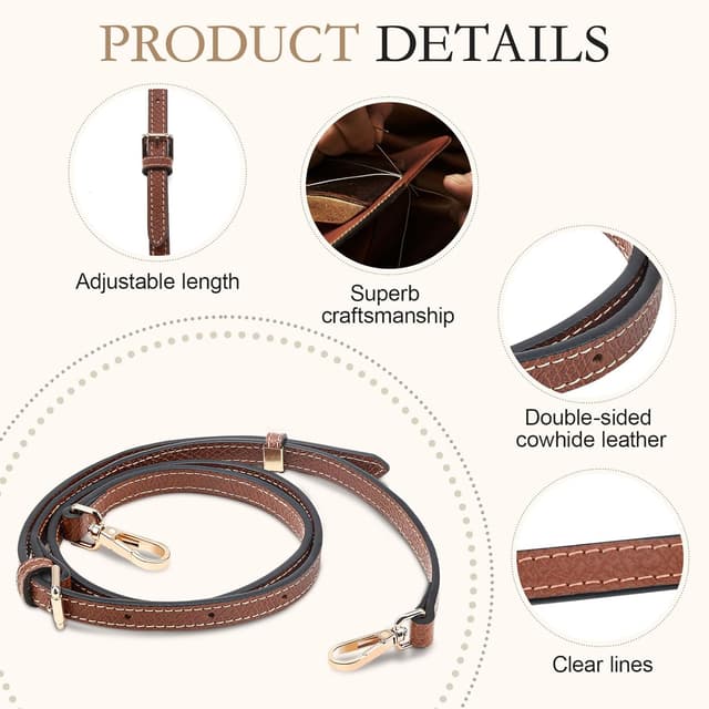 Thumbnail 2 de GlasFlength Correa para Longchamp Bolso