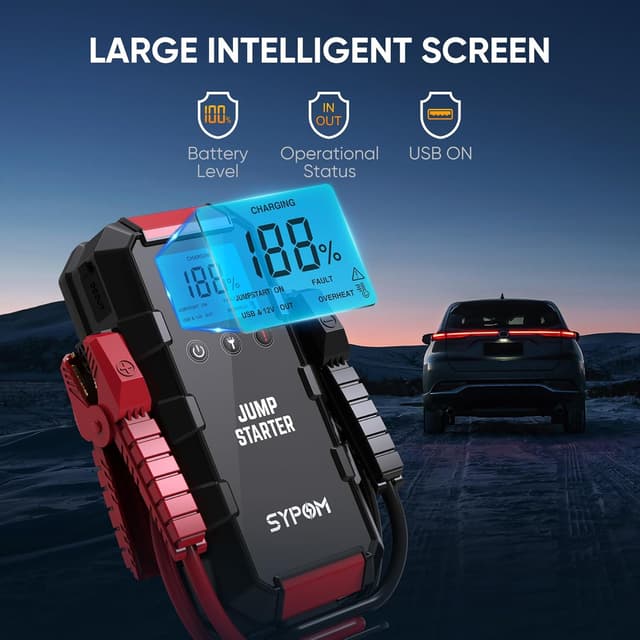 Detalle 1 de SYPOM Avviatore Batteria Auto 6000A