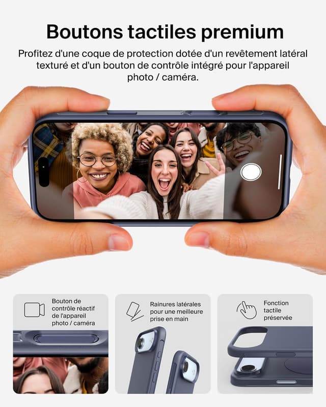 Detalle 2 de Belkin SheerForce Protection iPhone Air 4 m