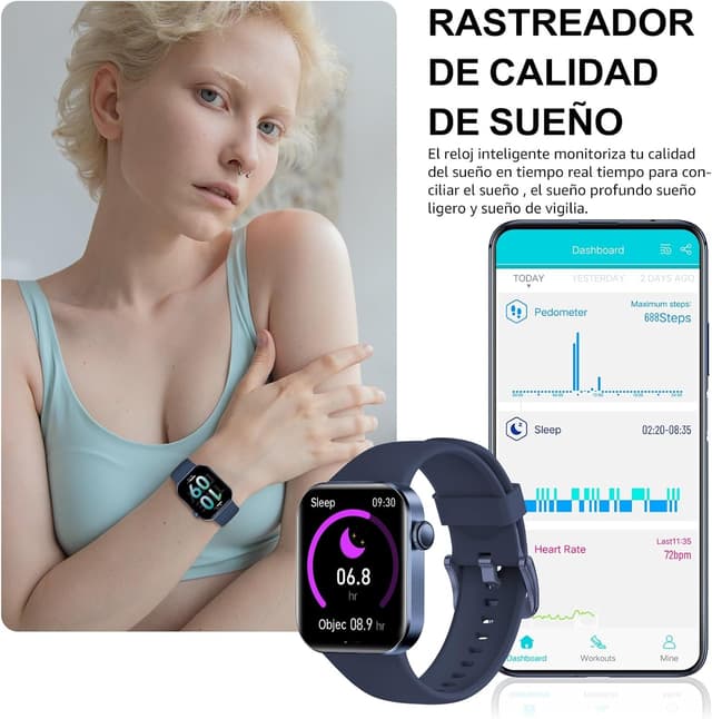 Detalle 1 de Reloj Inteligente P2 1.85